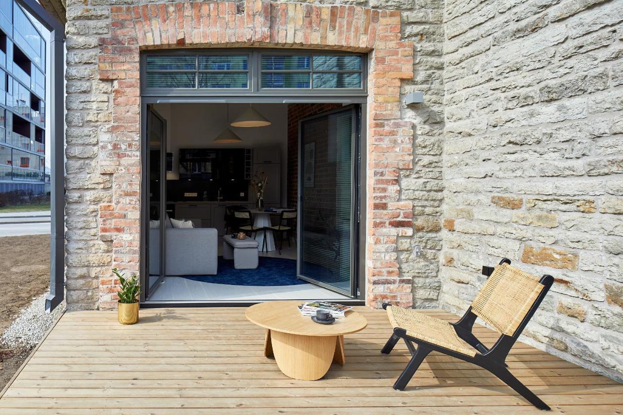 塔林High Ceiling Loft With Its Own Backyard And A Terrace公寓 外观 照片