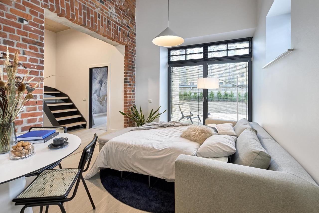塔林High Ceiling Loft With Its Own Backyard And A Terrace公寓 外观 照片